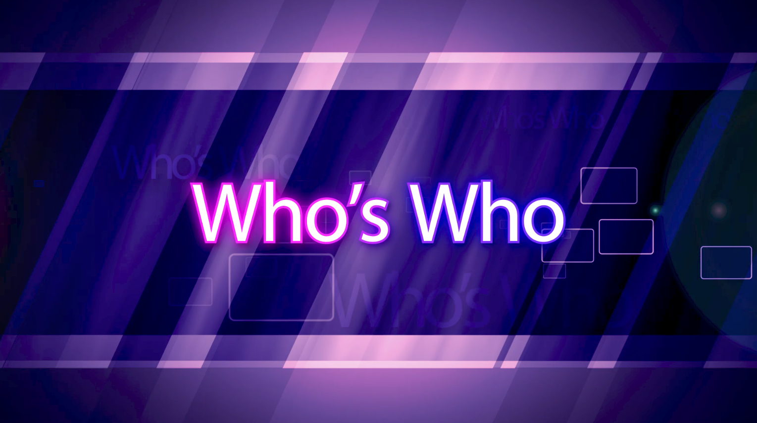 Who`s Who