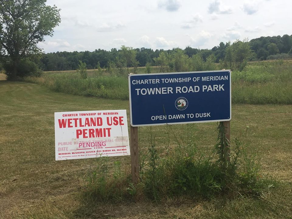 Towner Road Park is in Pending for a 
Wetland Use Permit