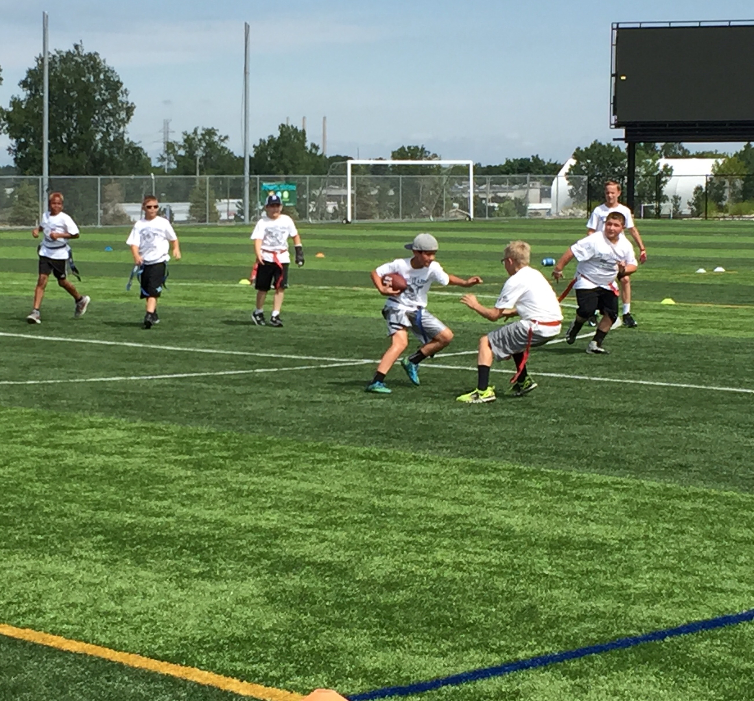 Detroit Lions Football Education - Fundamentals Camps